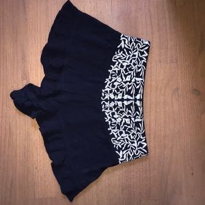 En Creme cheeky flowy shorts